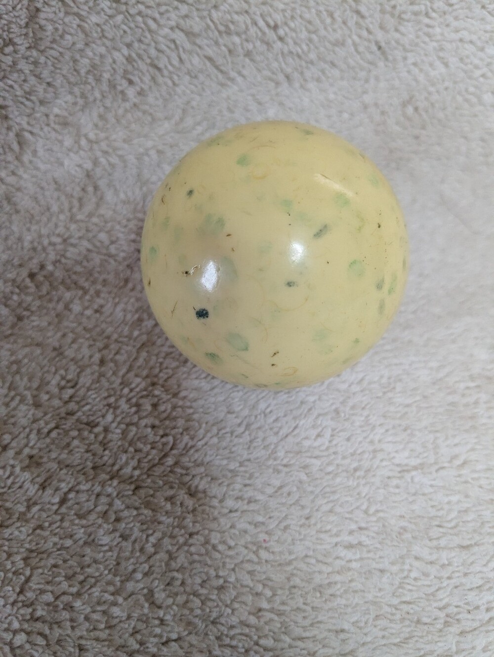 Vintage Serpentine Stone Sphere Or Billiard Ball? Decor (Make Reasonable Offer)